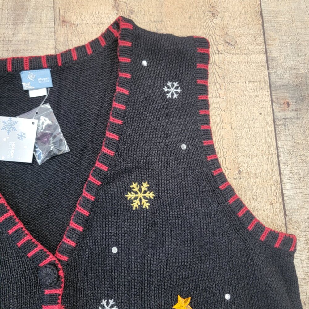 Ugly Christmas Sweater Vest - Picture 4 of 15